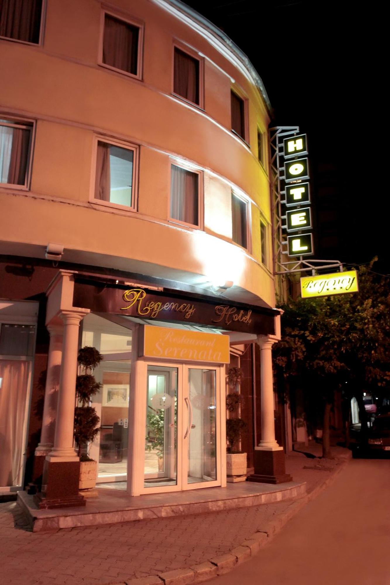 Hotel Regency Korce Bagian luar foto