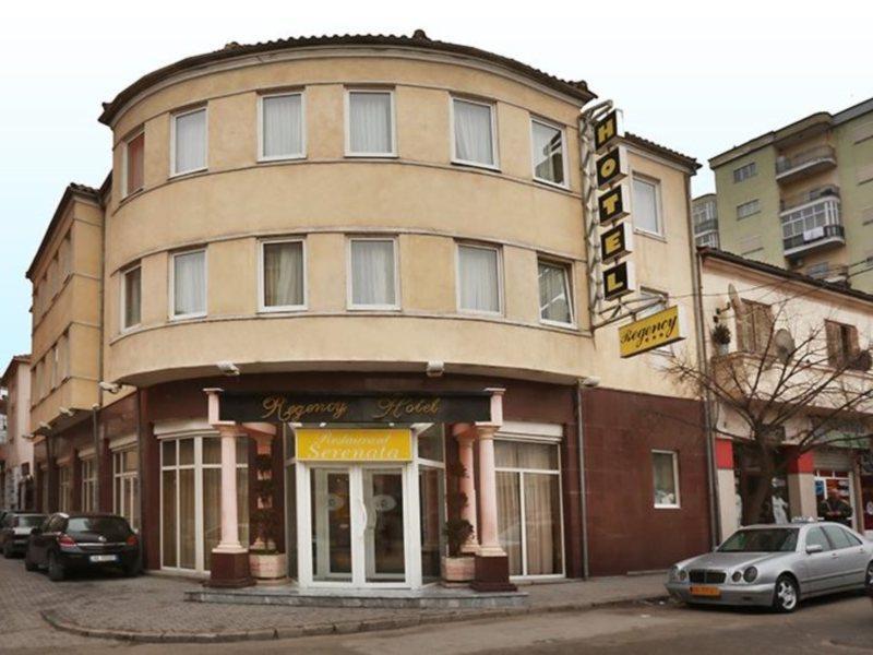 Hotel Regency Korce Bagian luar foto