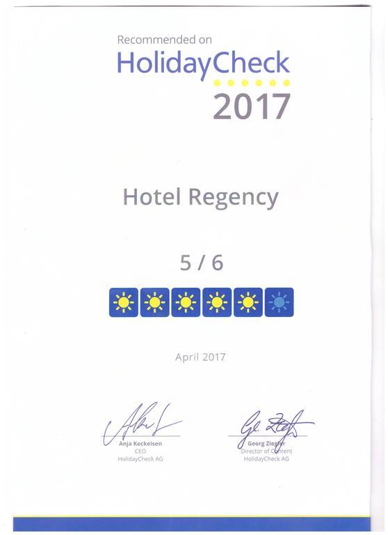 Hotel Regency Korce Bagian luar foto